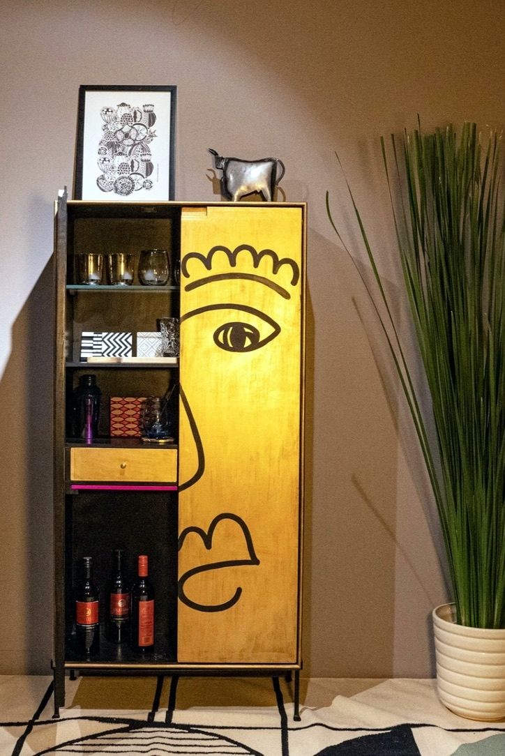 Bar cabinet, a customer's home (Bespoke)