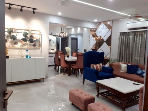 Living & dining, a customer's home (Interiors)