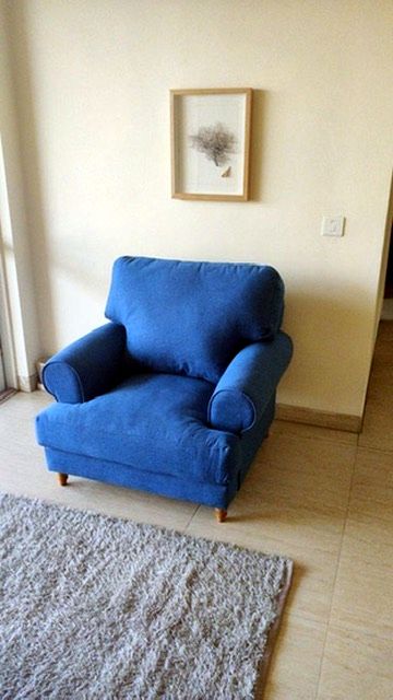 Armchair, a customer's home (Shop)