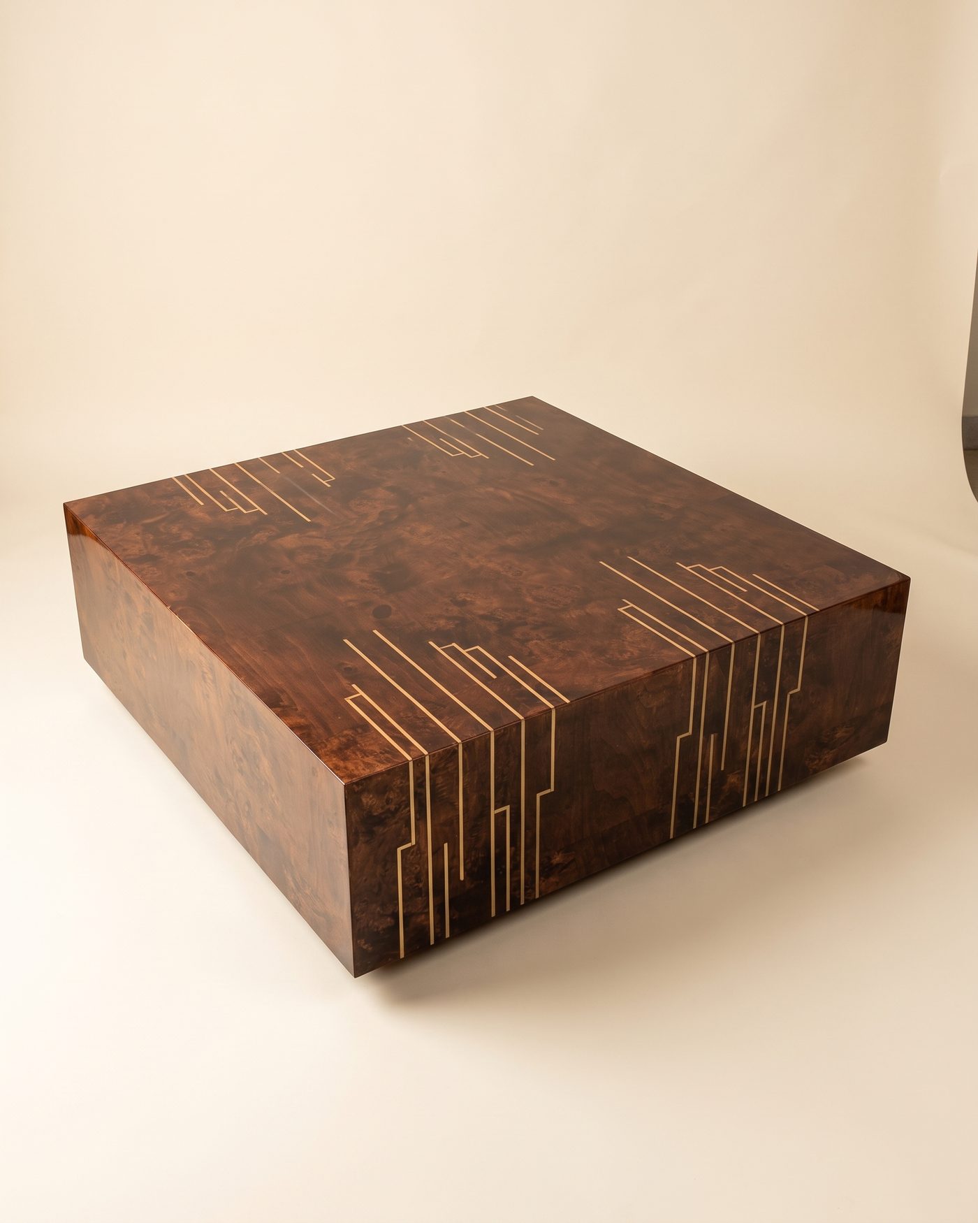 Ember coffee table, studio photo