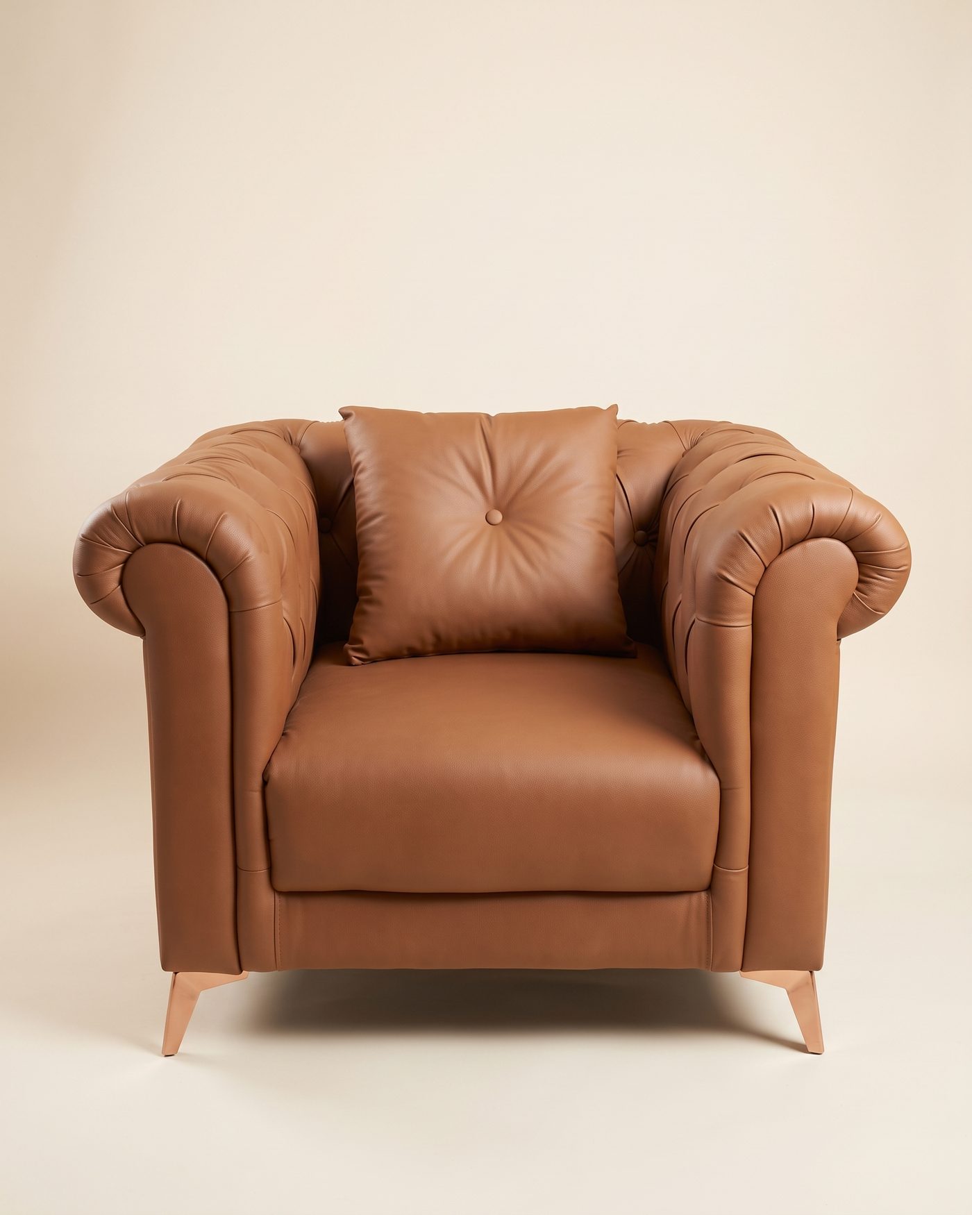 Hale leather club chair, view 2