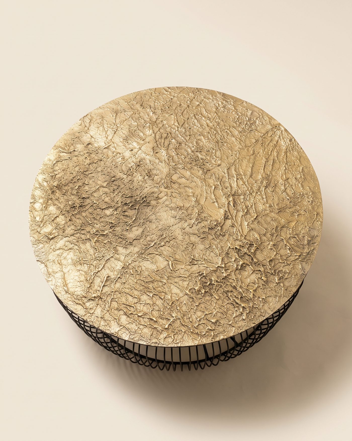 Gilt coffee table, view 2