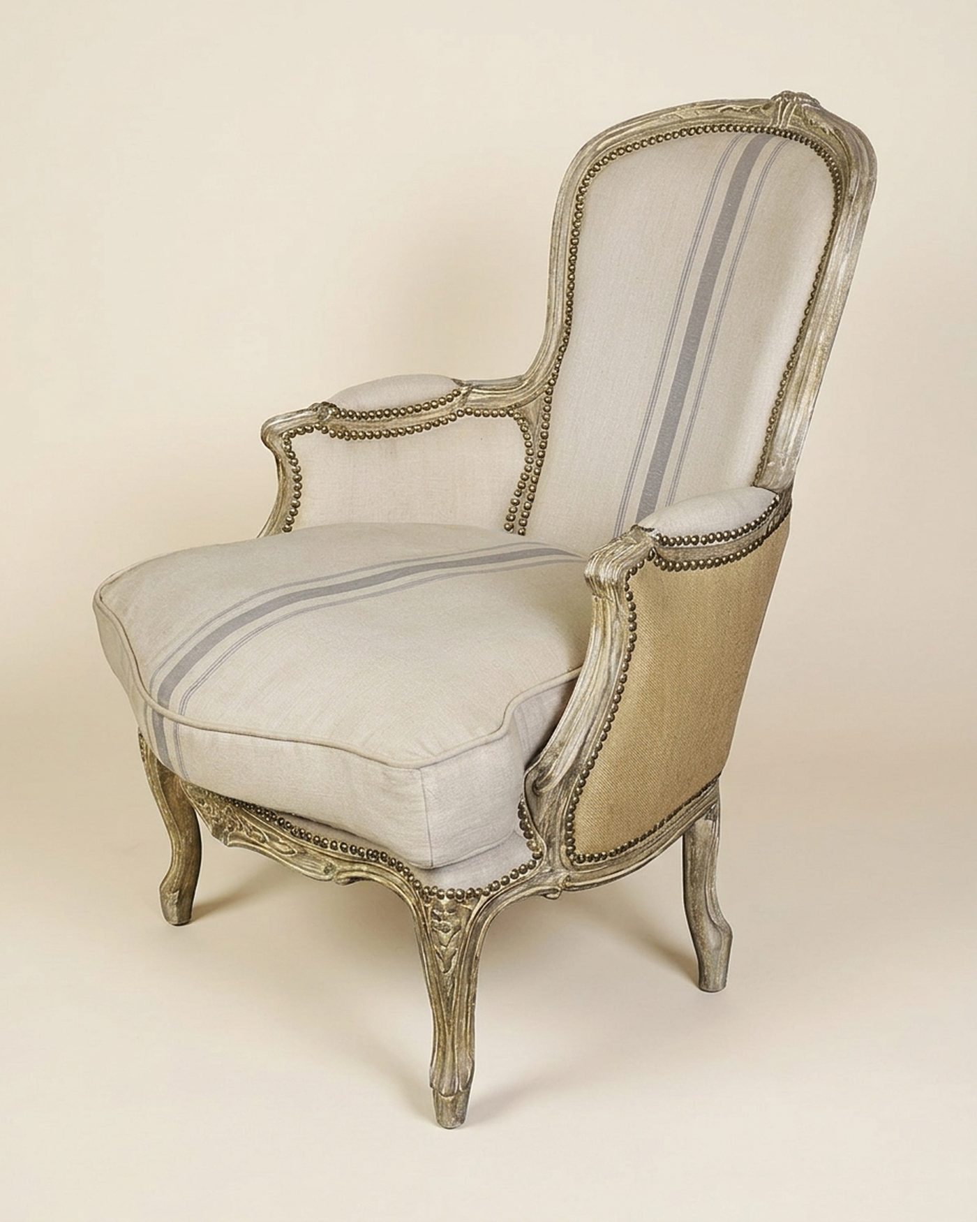 Bergère french armchair, view 2