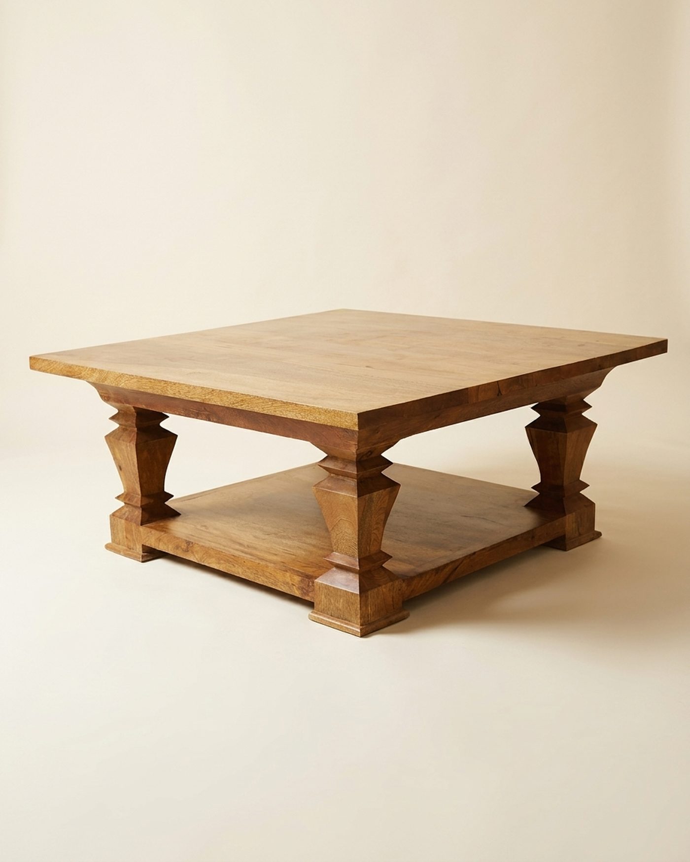 Monastery sheesham coffee table, view 2