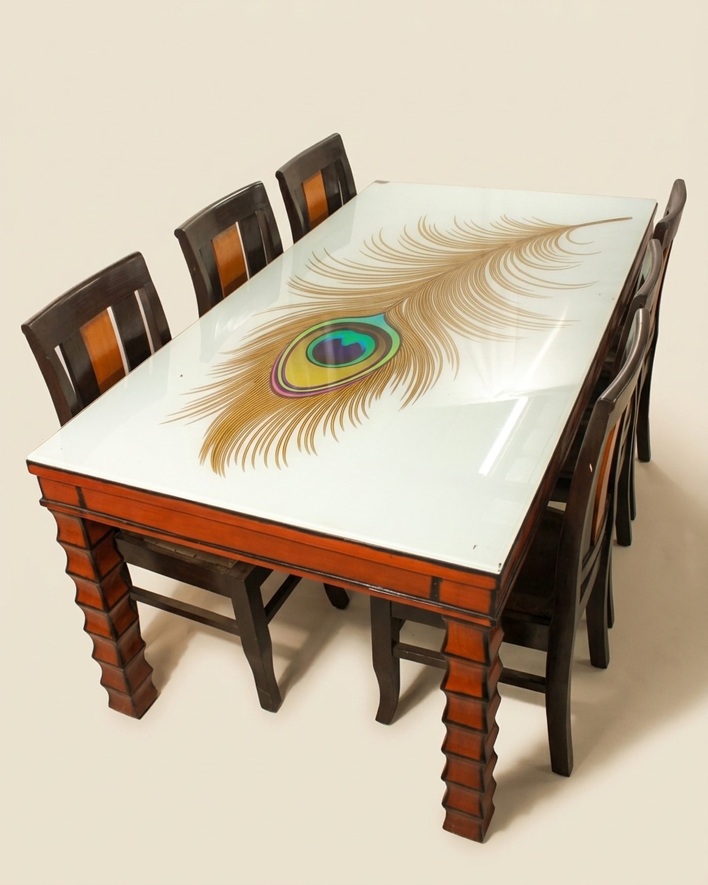 Saffron Six dining set, view 2