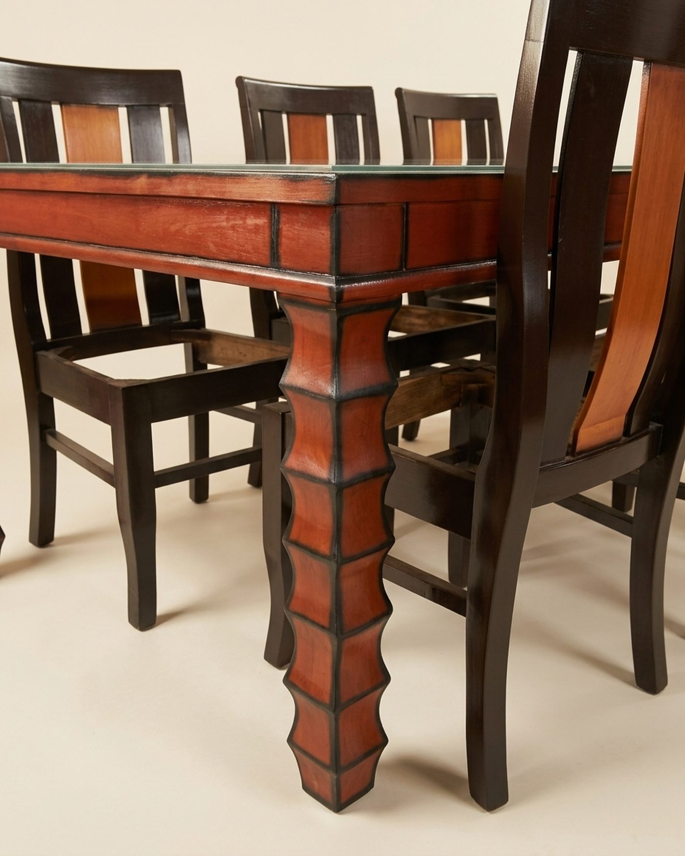 Saffron Six dining set, view 3