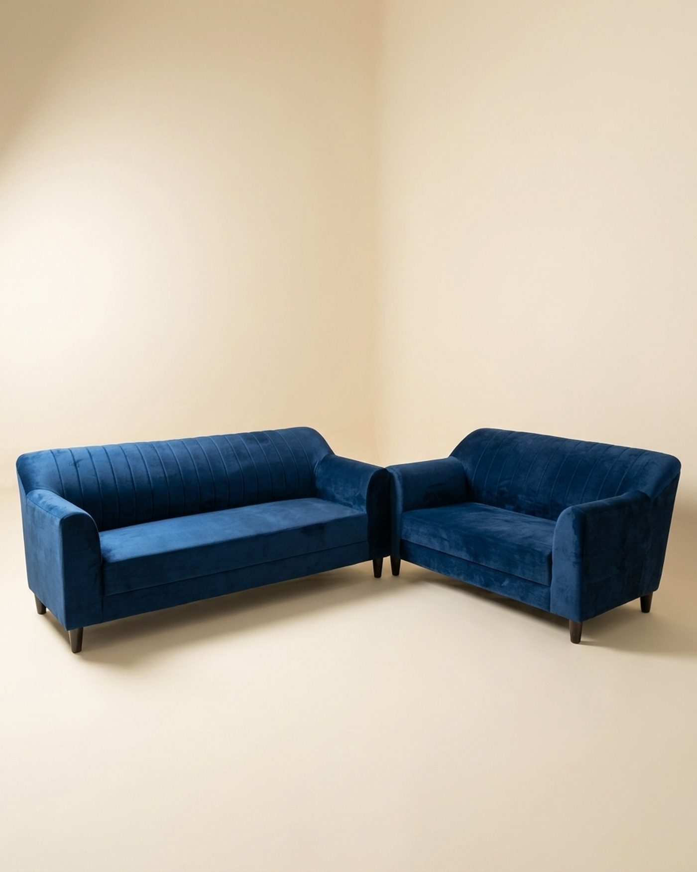 Sapphire sofa set, studio photo