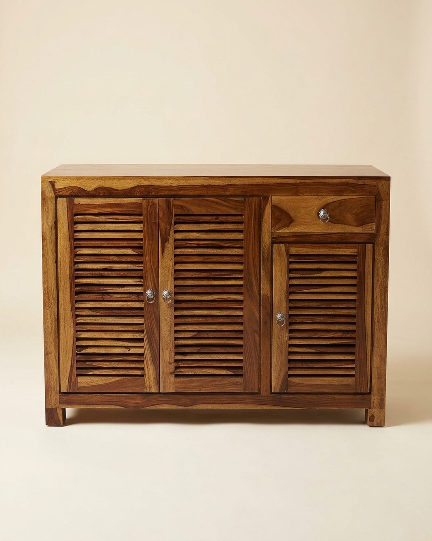Shutterbox louvred sideboard, studio photo