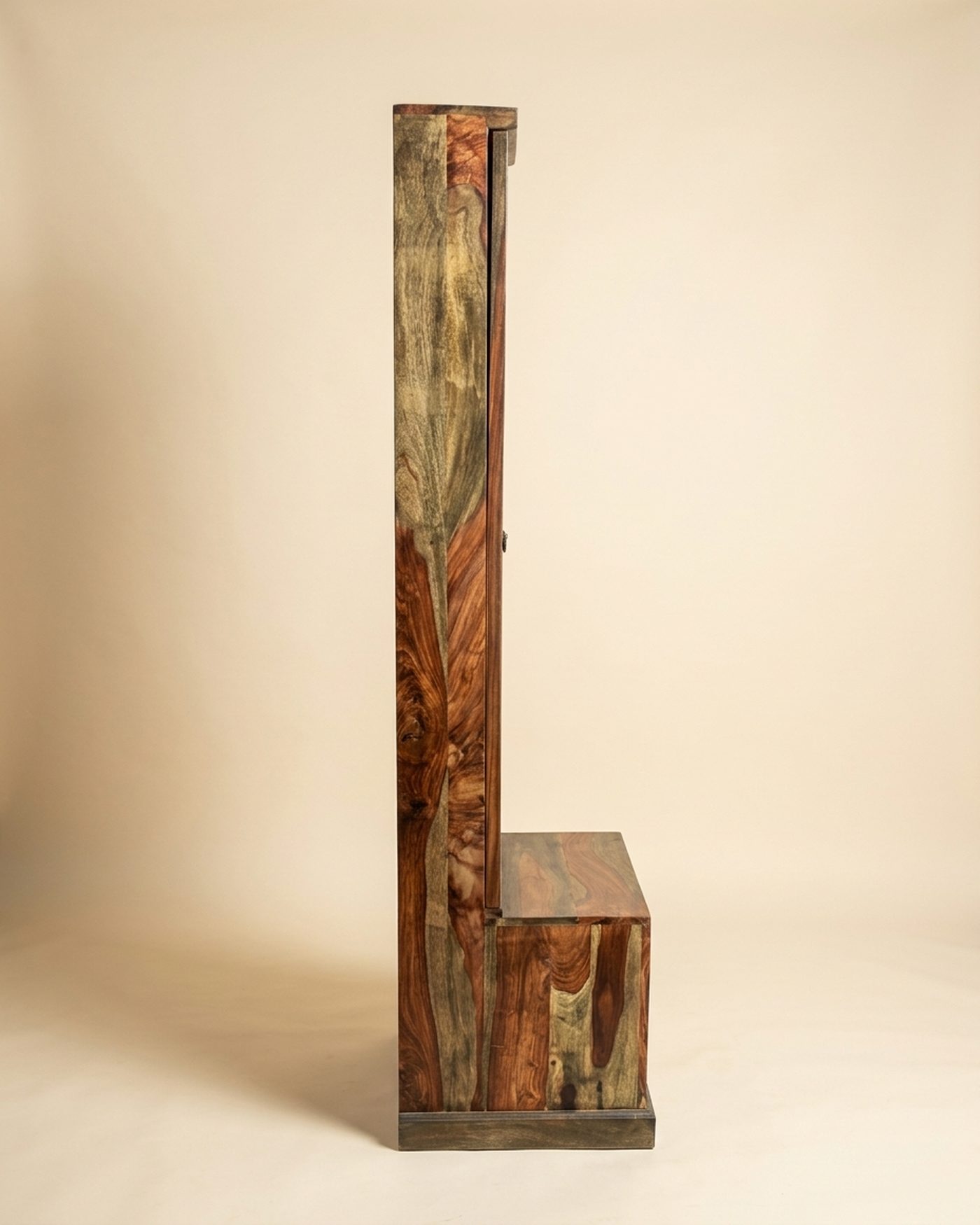 Vanity dresser with mirror, view 3