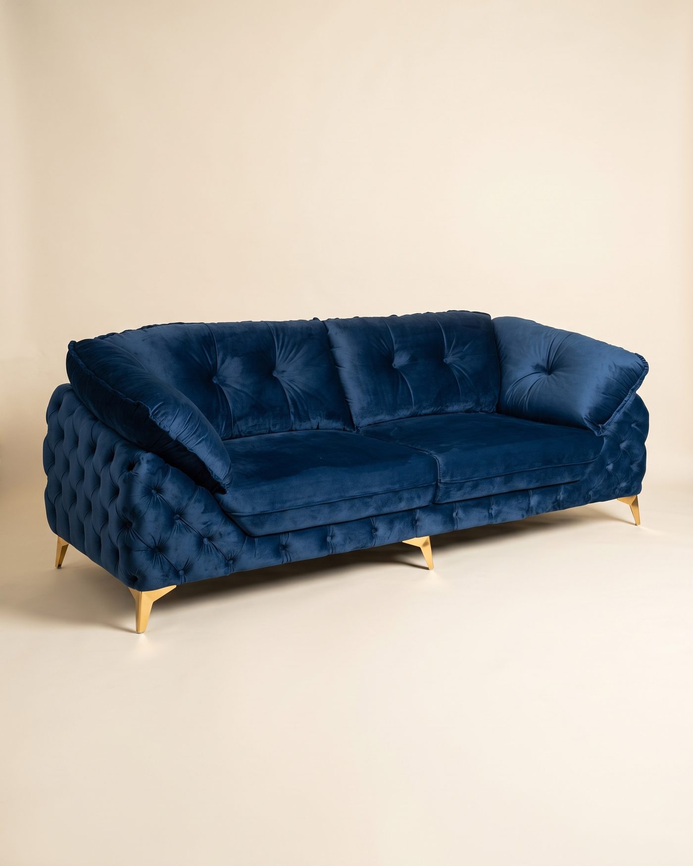 Oriel tufted sofa, view 2