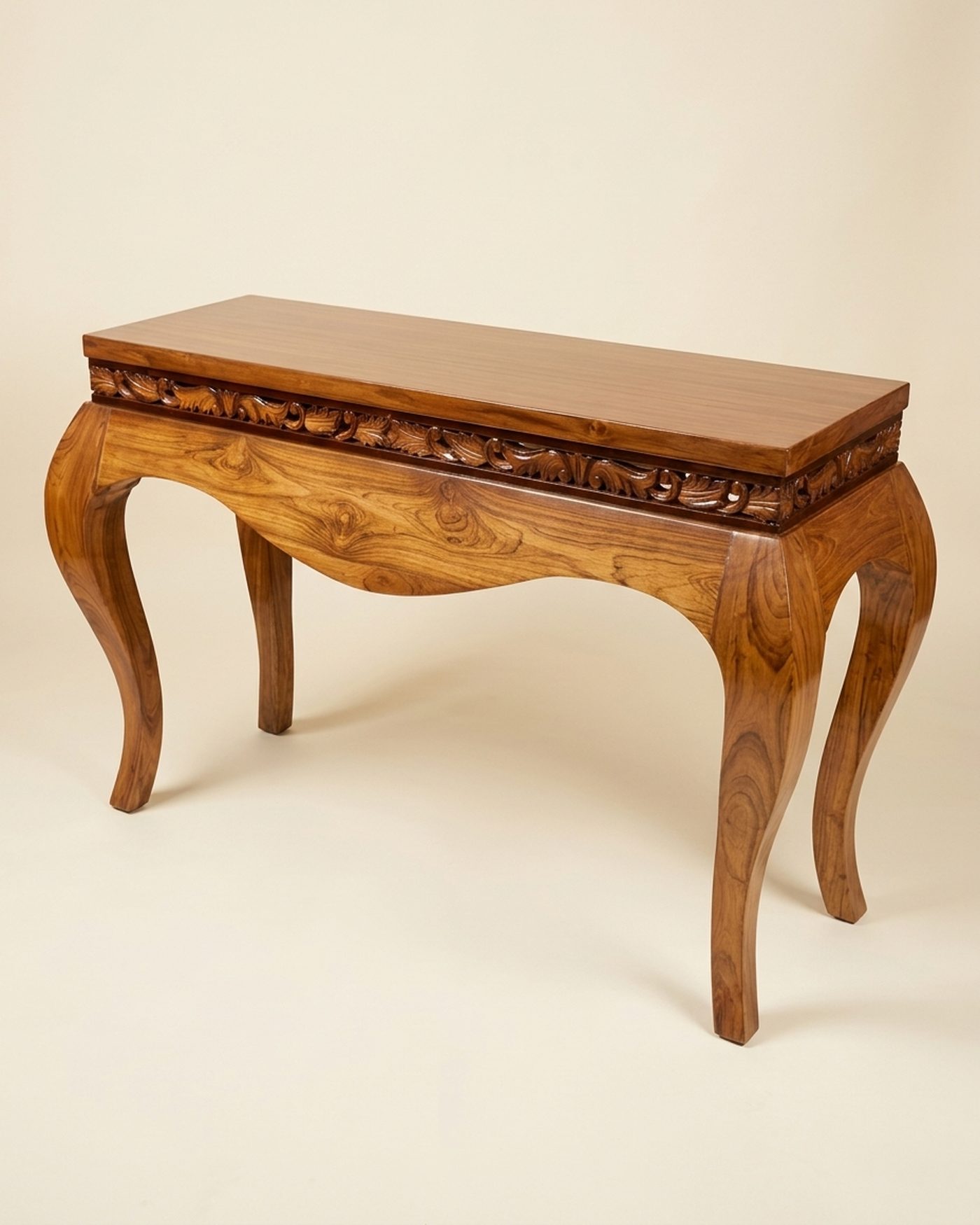 Bombay carved console, view 2