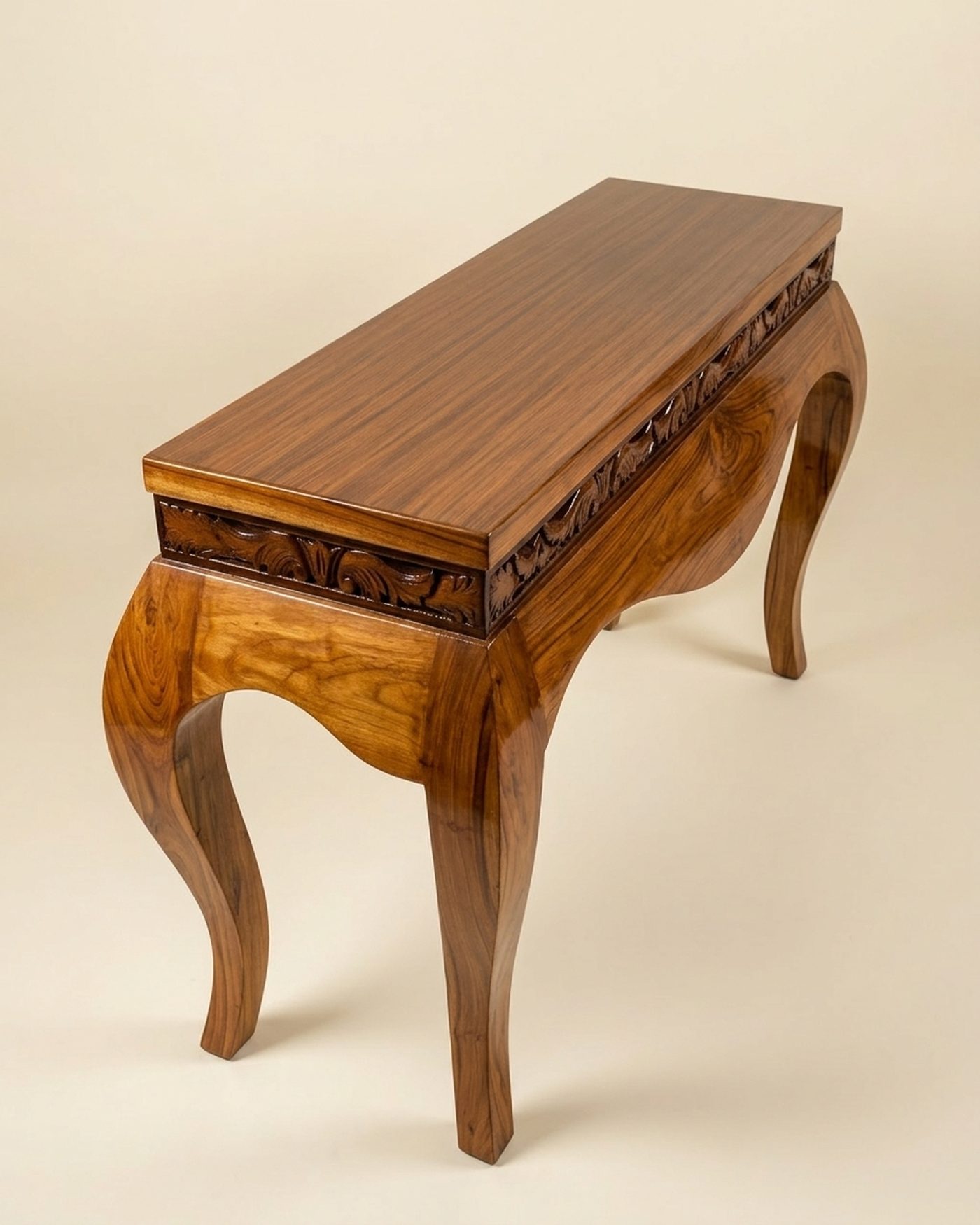 Bombay carved console, view 3