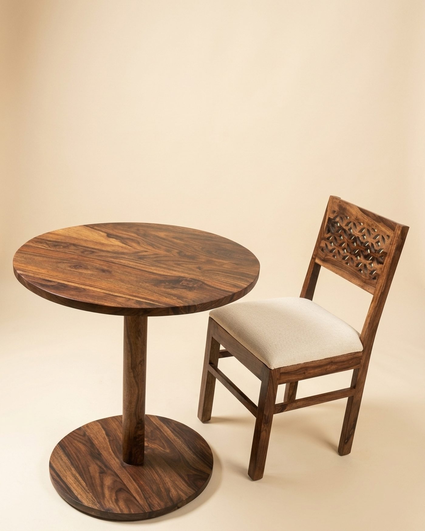 Café bistro table and chair, view 2