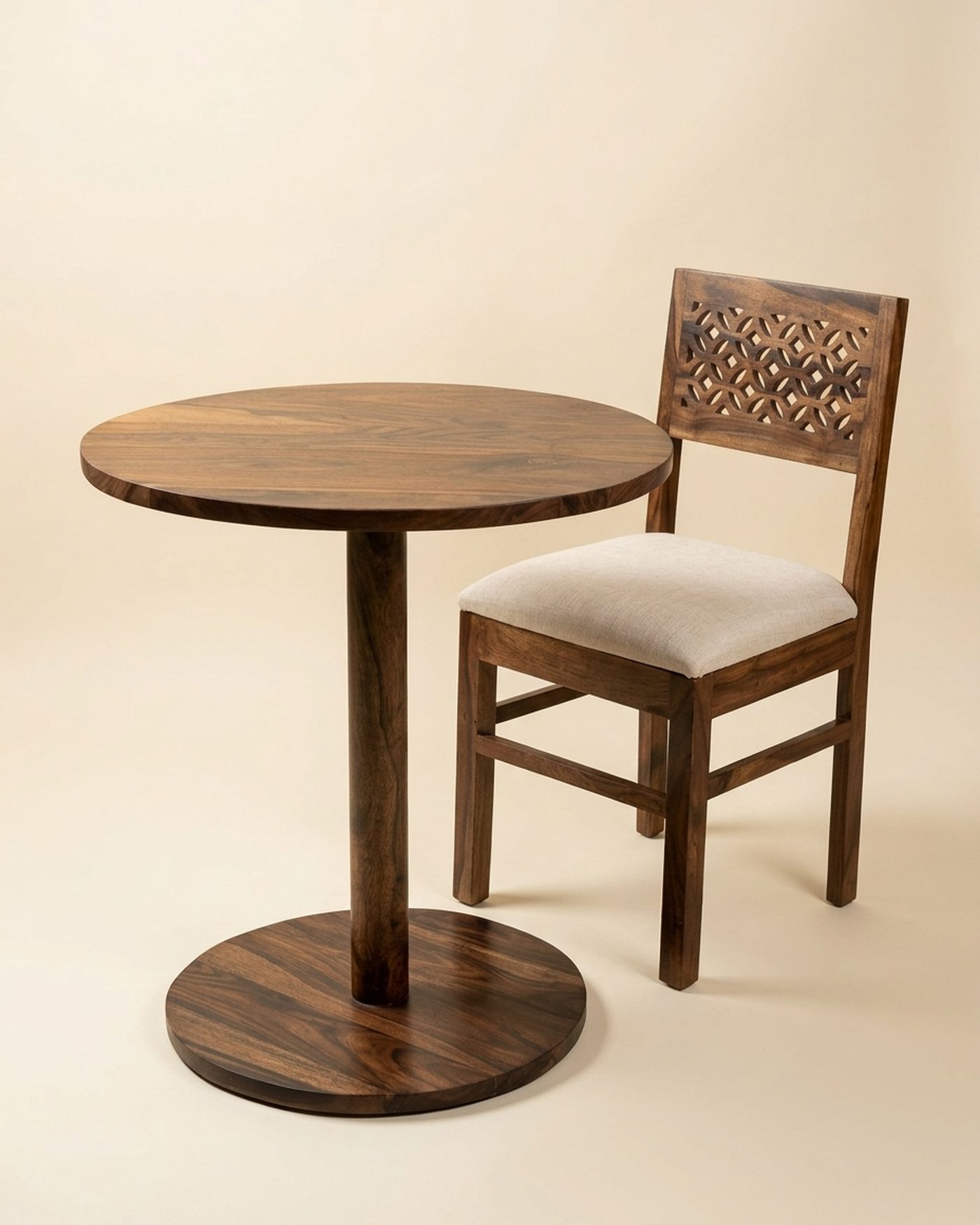 Café bistro table and chair, view 3