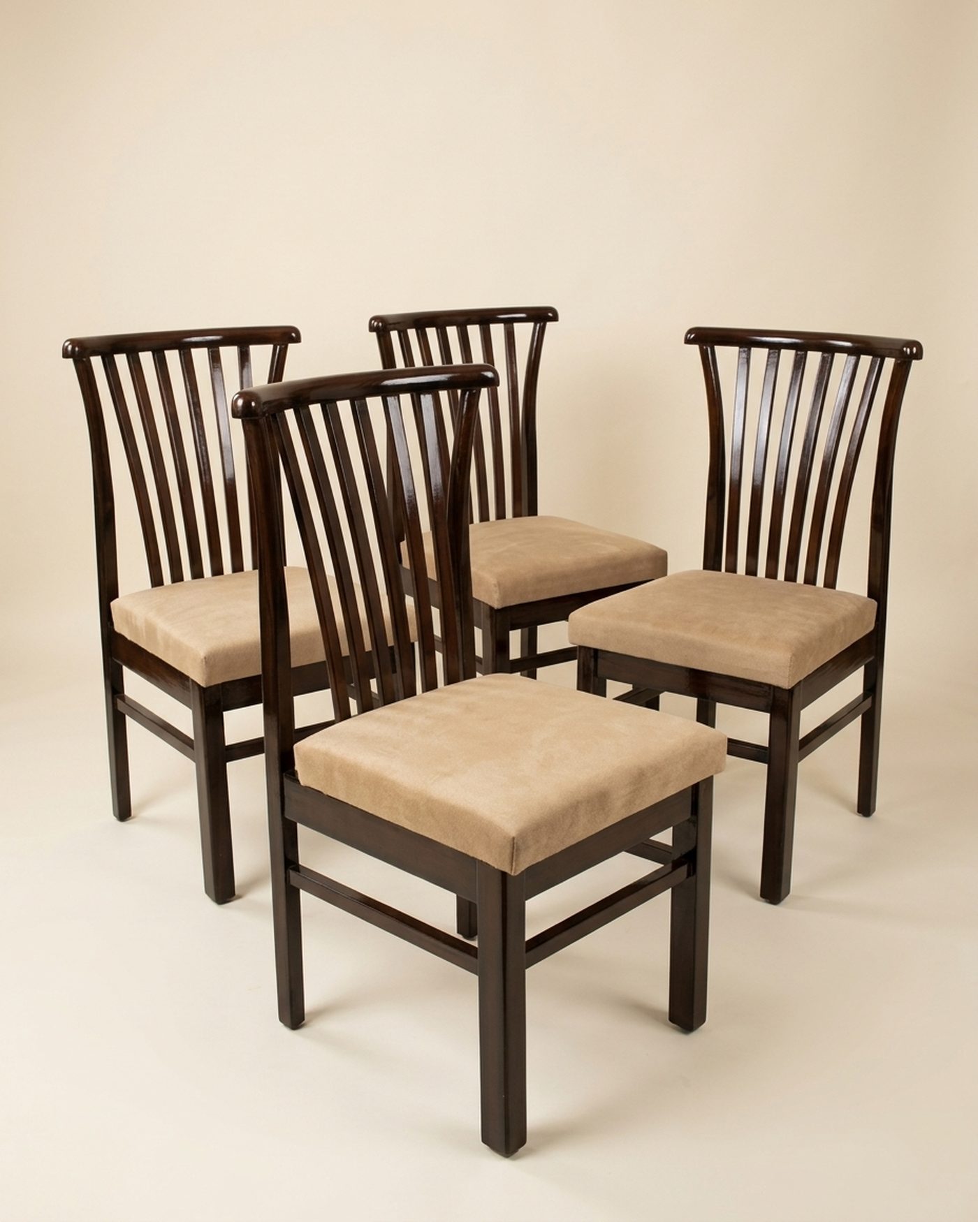 Inlay four-seat dining set, view 3