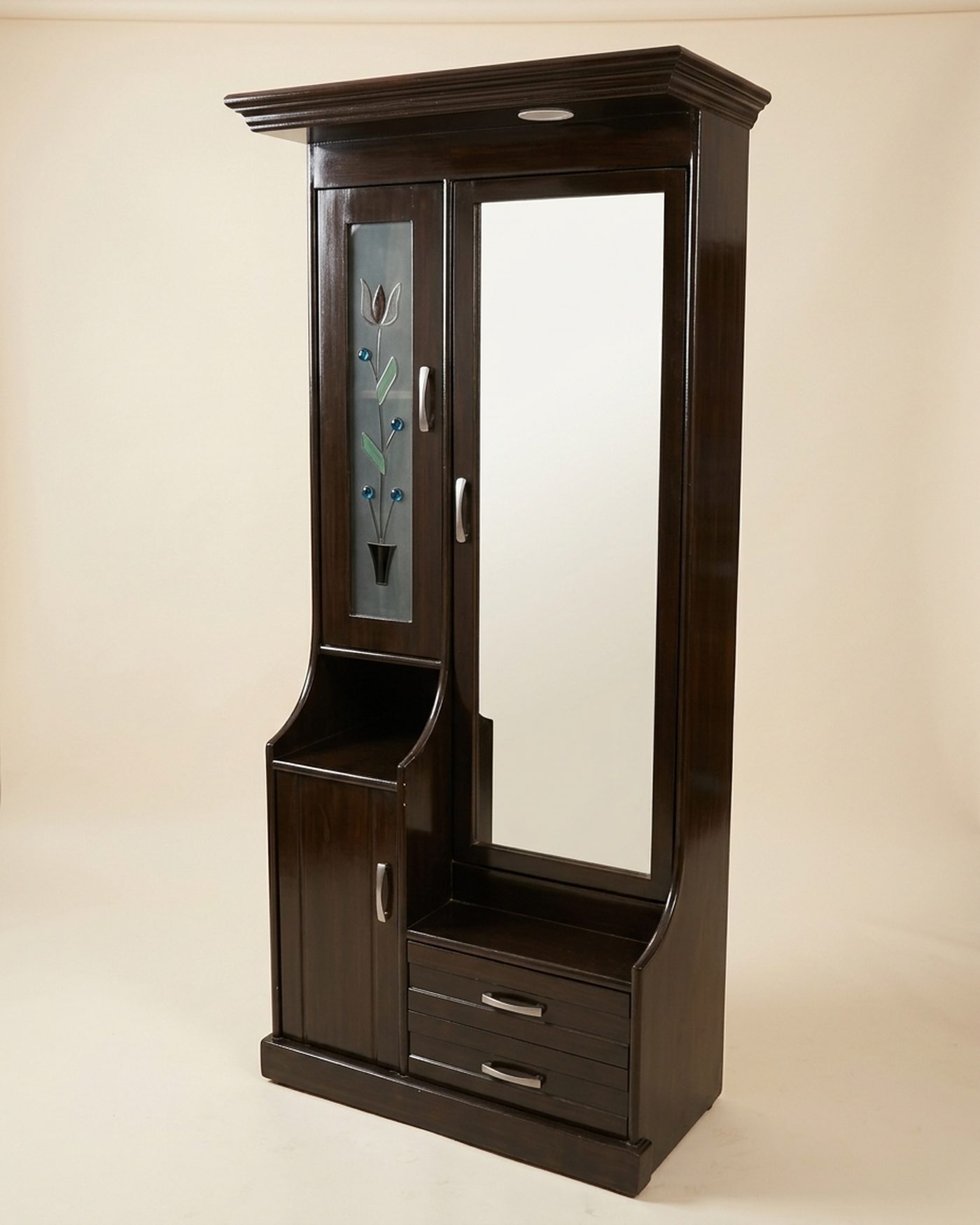 Mirror dresser with mirror, view 2