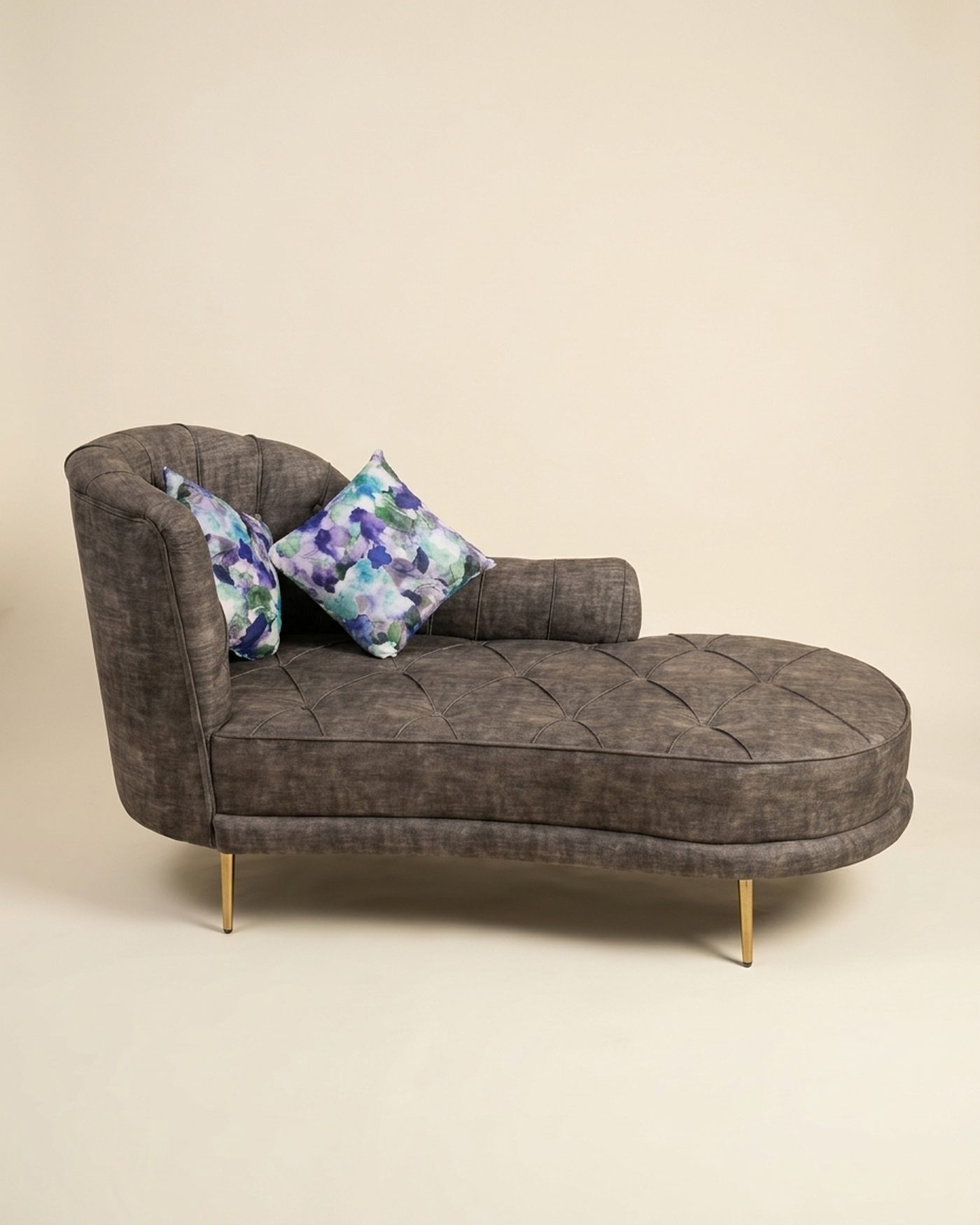 Stone chaise longue, studio photo