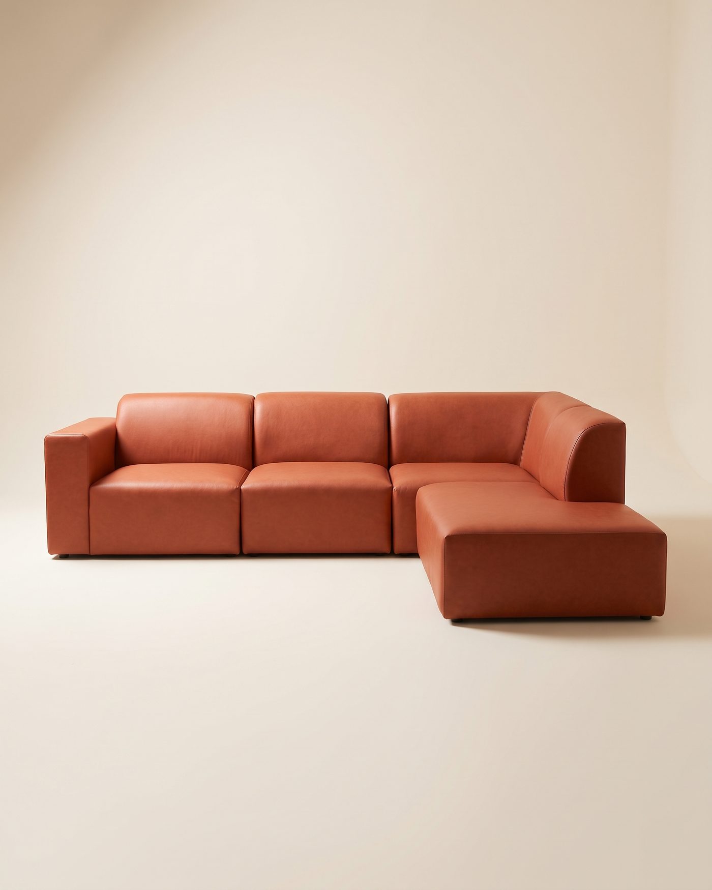 Siena modular sectional, studio photo