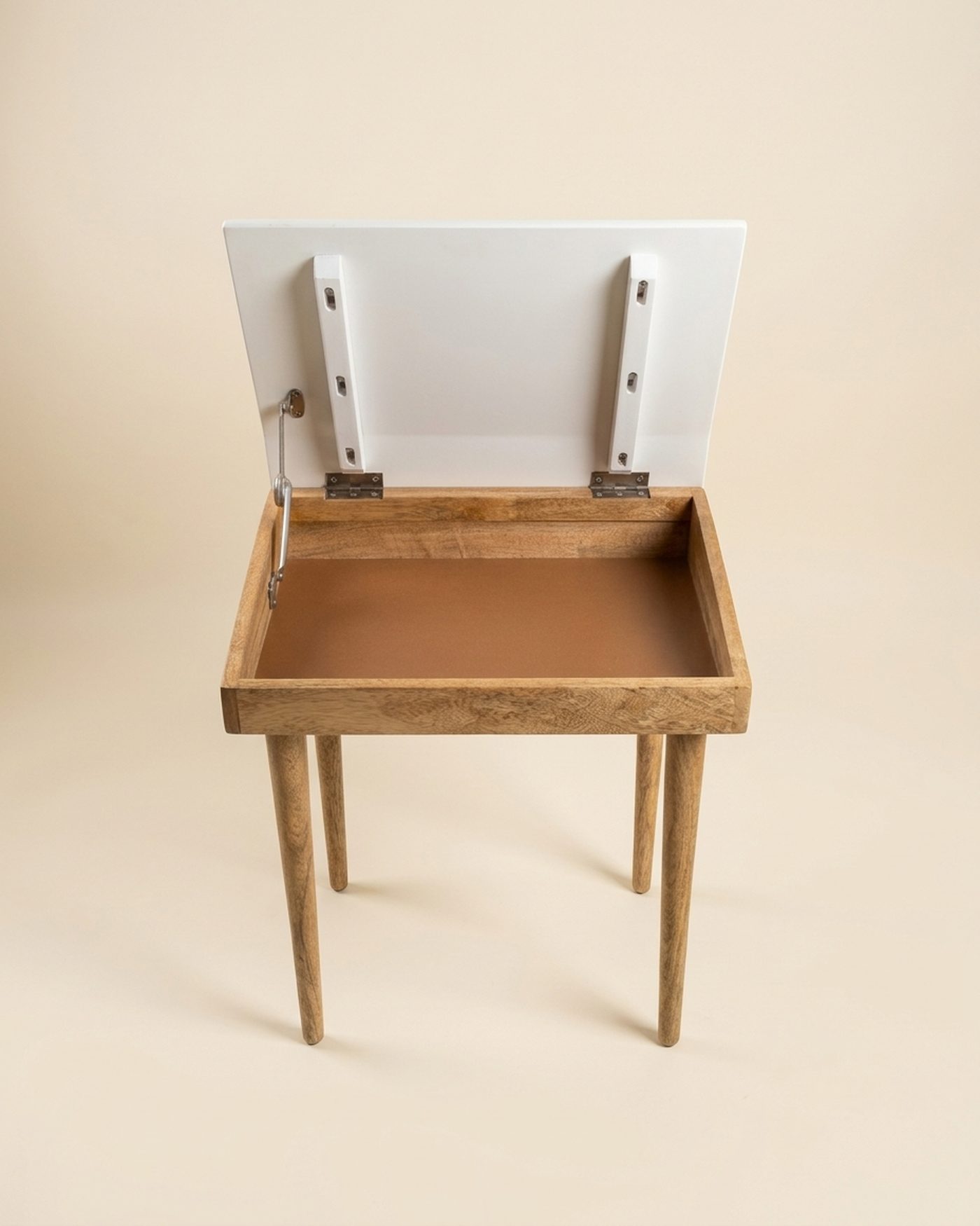 Alba marble side table, view 2