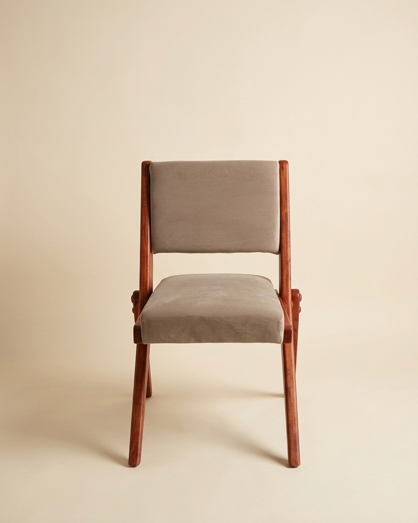 Arbor upholstered chair, studio photo