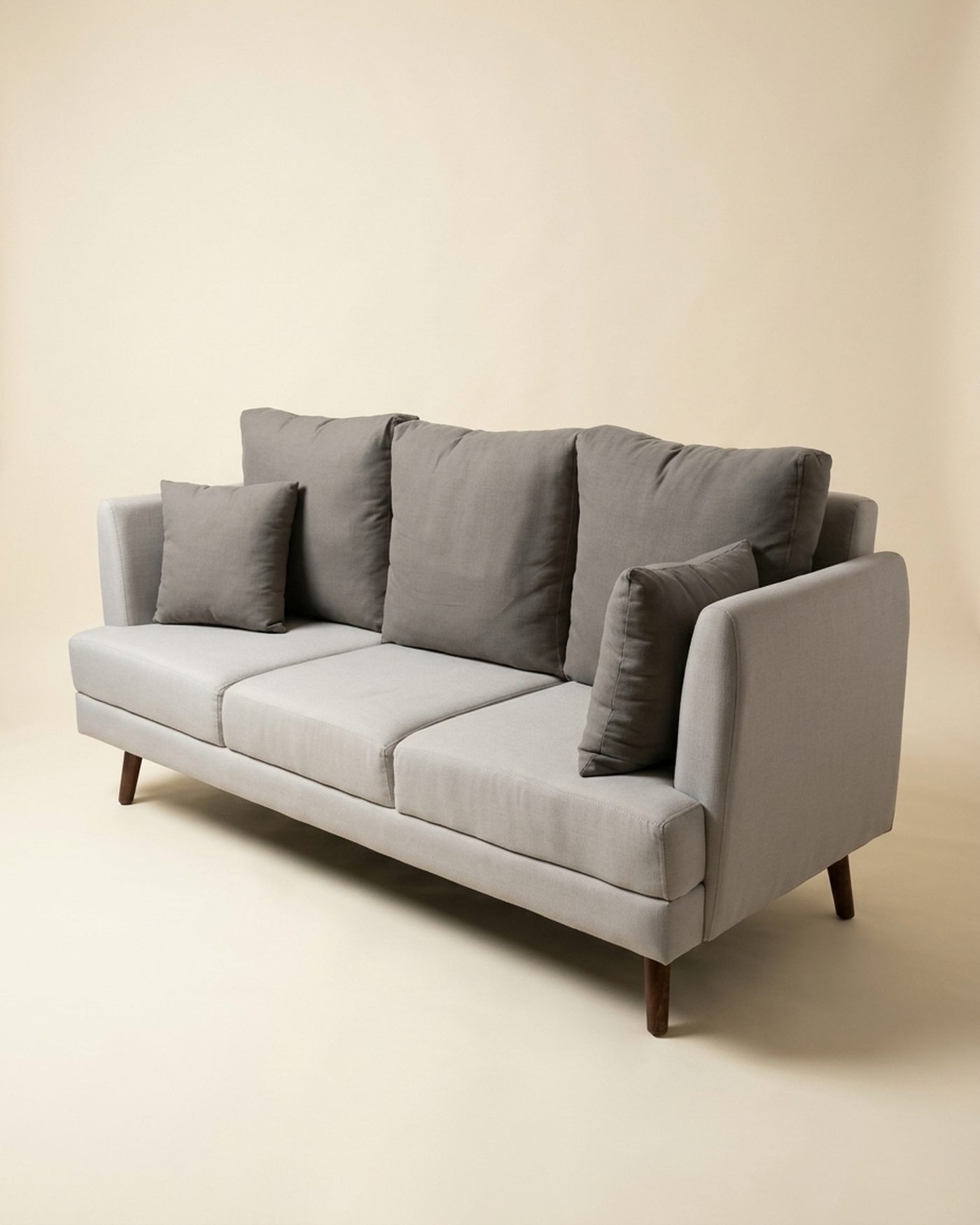 Ash three-seat sofa, view 2