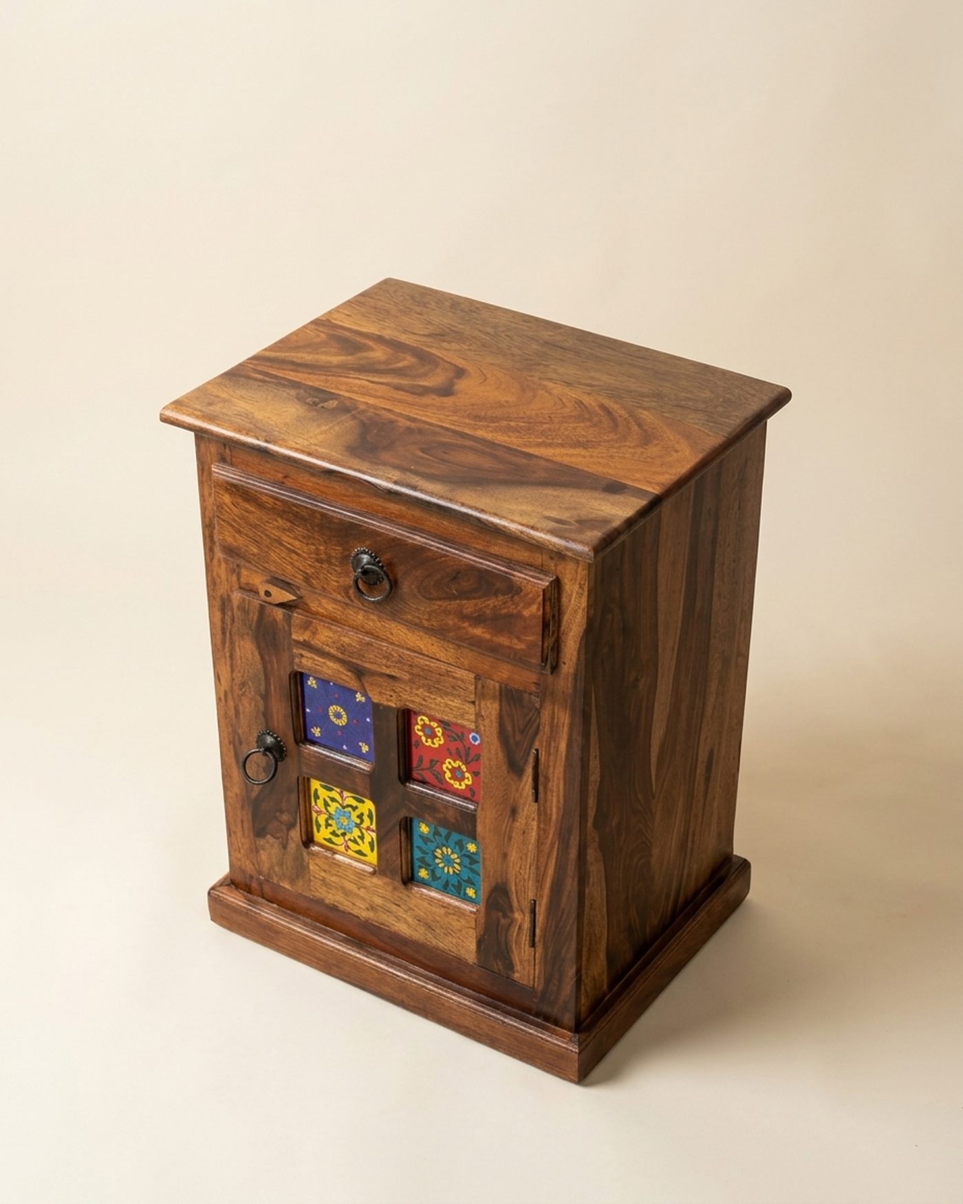 Azul tile bedside cabinet, view 3