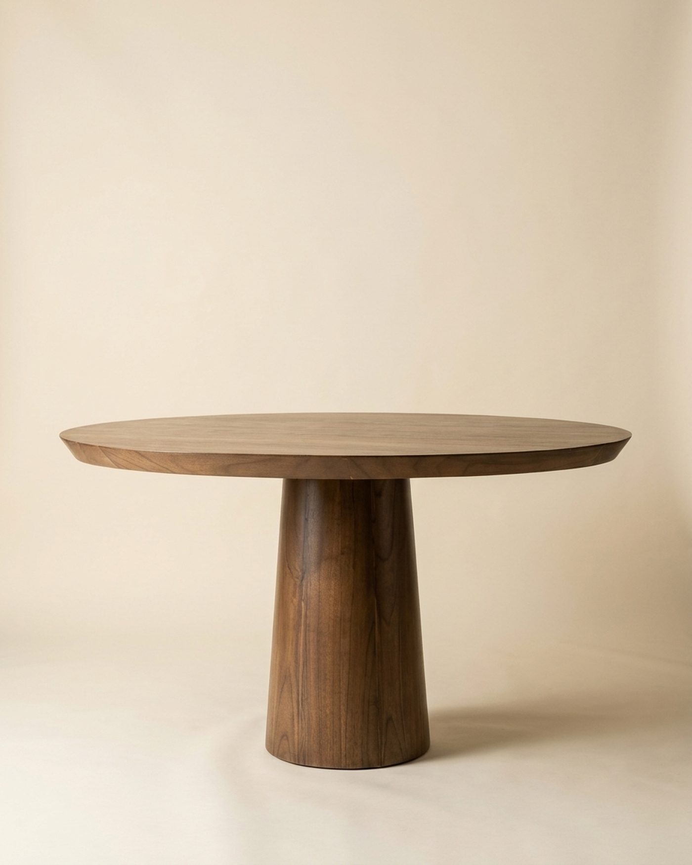 Column pedestal dining table, view 3