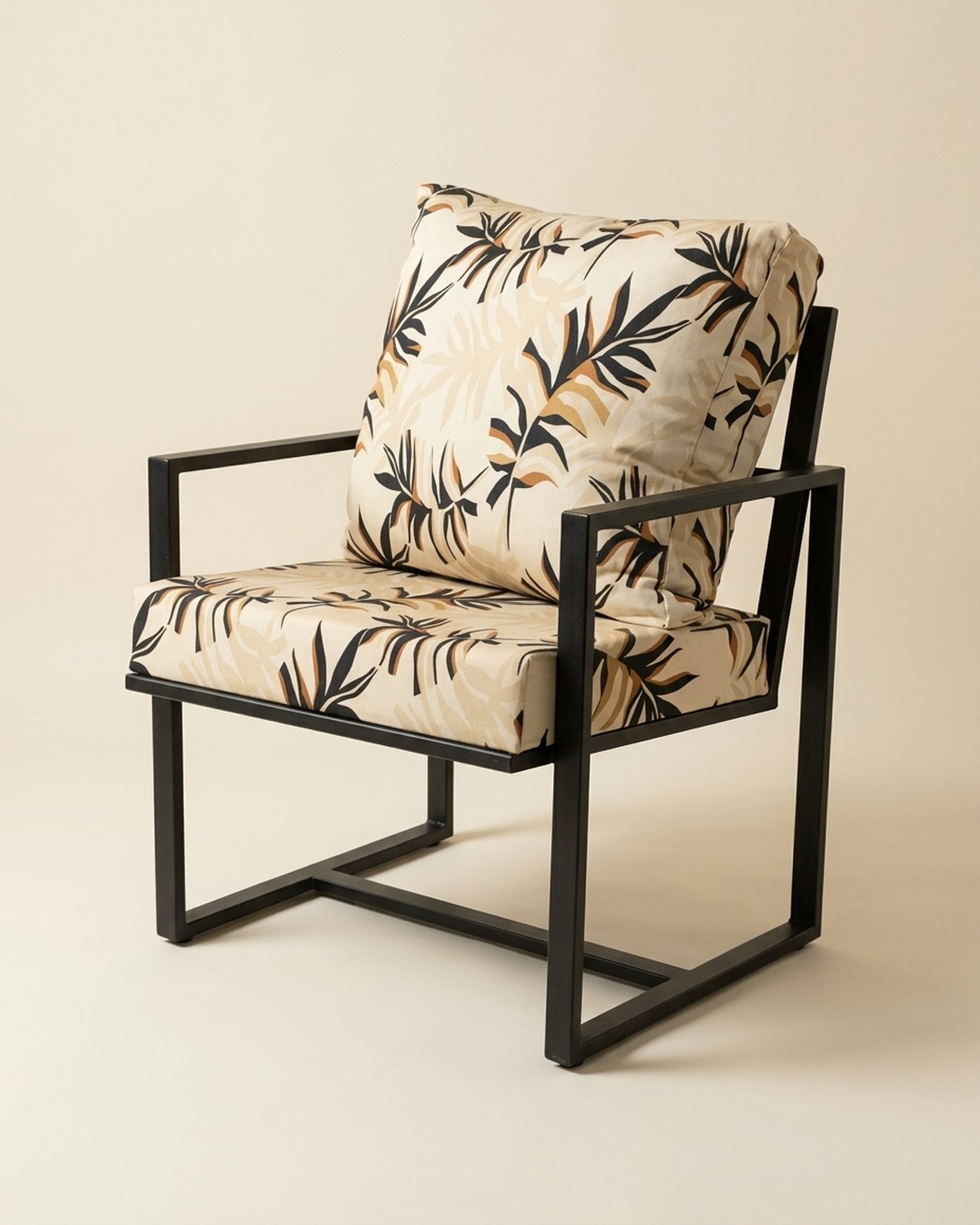 Fern printed armchair, view 2