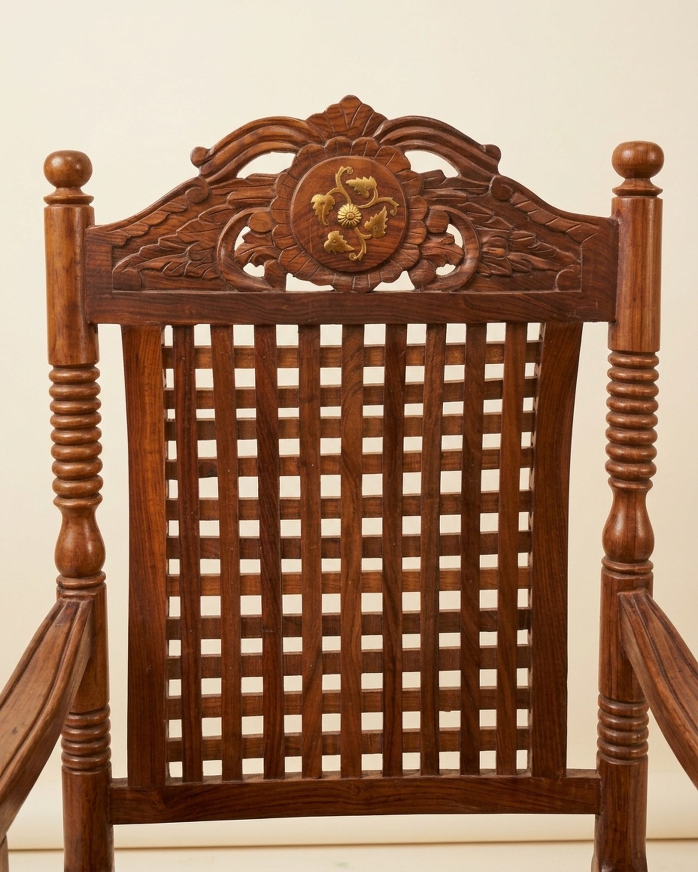 Heritage carved rocking chair, view 2