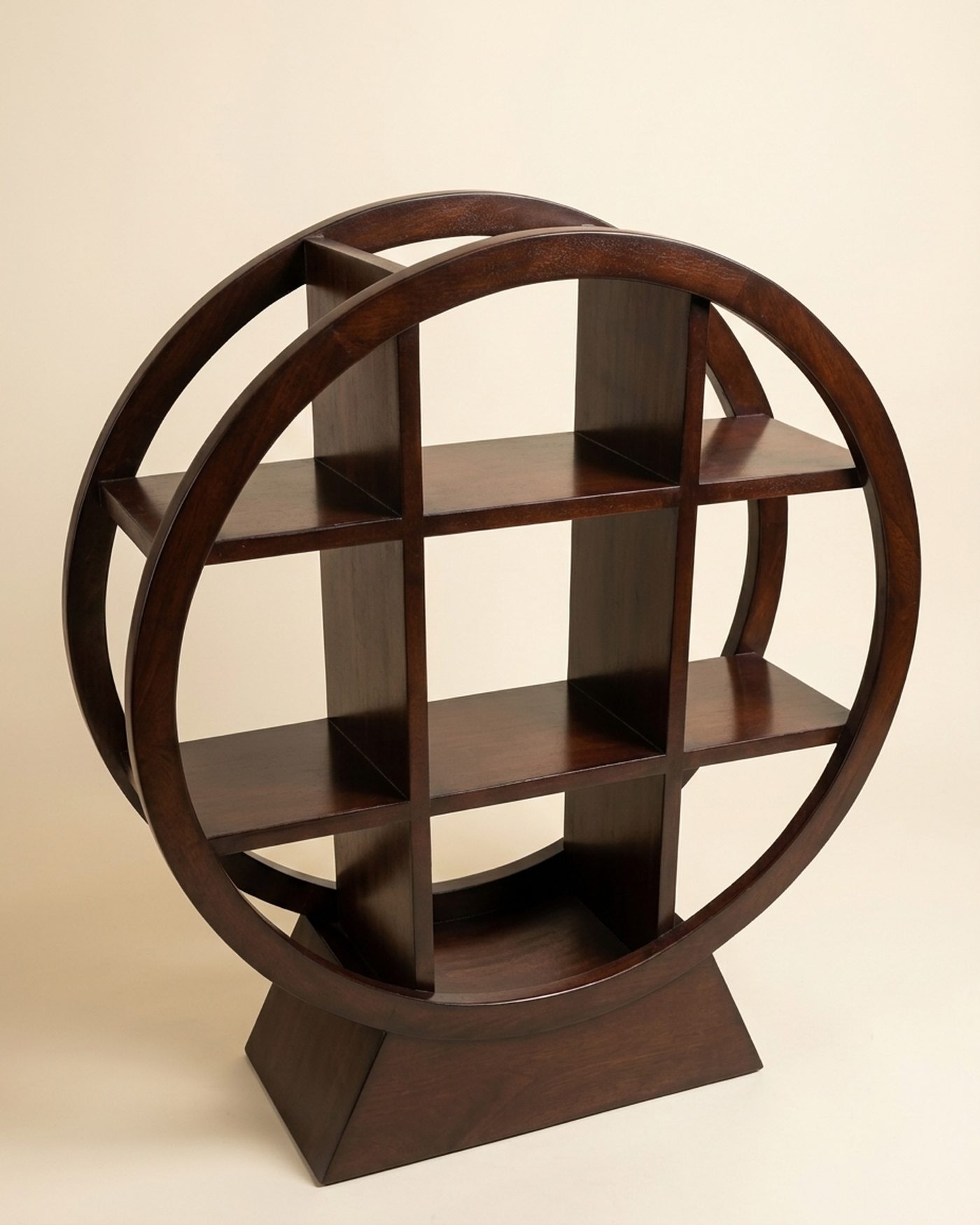 Orbit round shelf, view 3