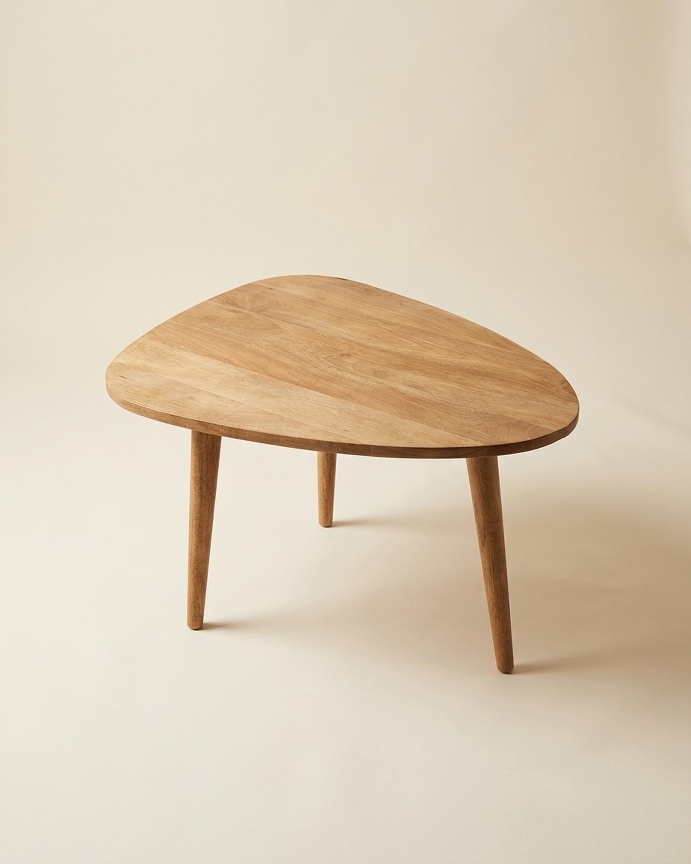 Pebble coffee table, studio photo