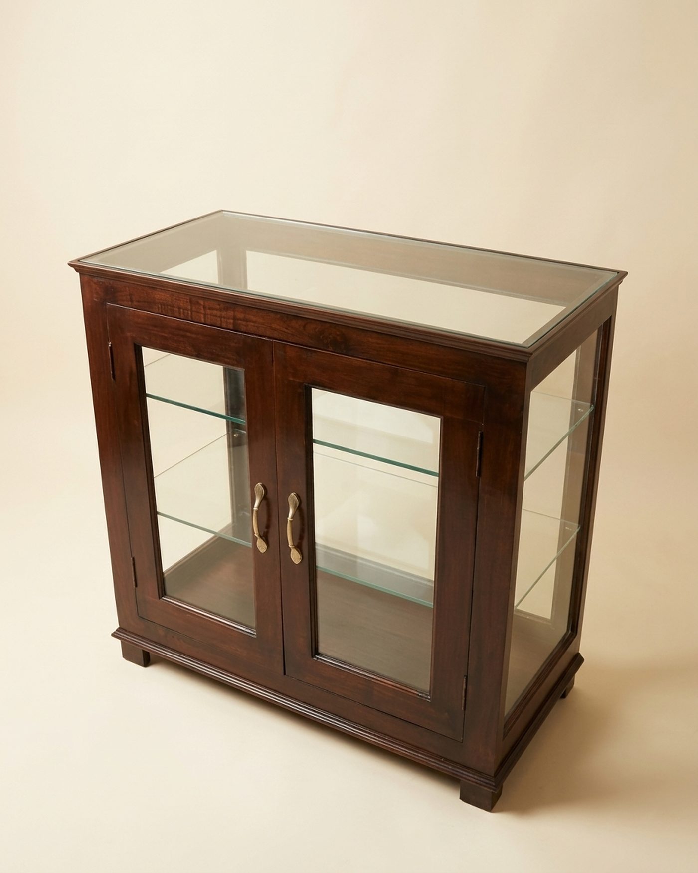 Vitrine glass-door cabinet, view 2
